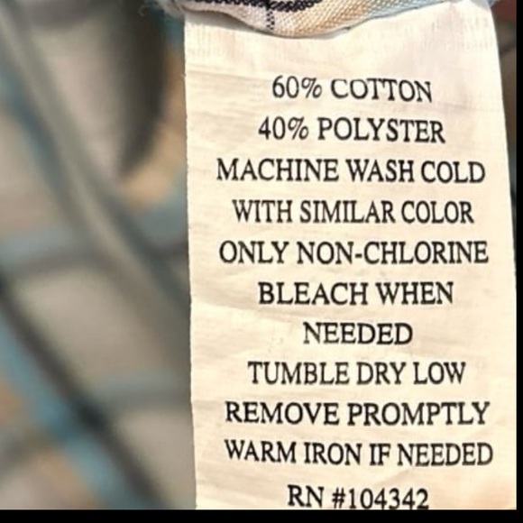 Men’s long sleeve button down shirt - Picture 3 of 5